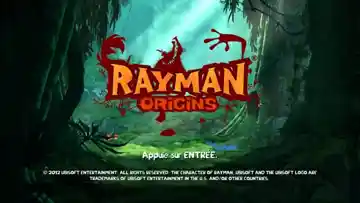 Rayman Origins (USA) screen shot title